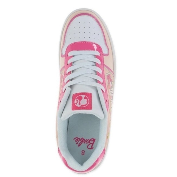 Women's Barbie by Mattel Pink Casual Court Sneaker NWT size 11 - Picture 4 of 10